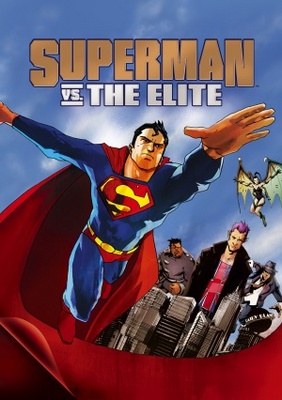 Superman vs. The Elite movie poster (2012) wooden framed poster