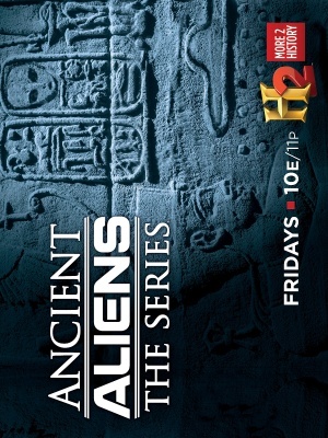 Ancient Aliens movie poster (2009) canvas poster