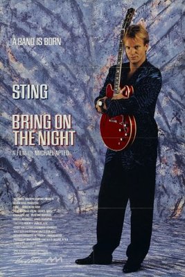 Bring on the Night movie poster (1985) wood print