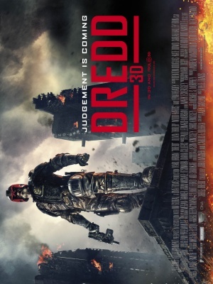 Dredd movie poster (2012) canvas poster