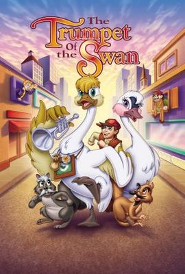 The Trumpet of the Swan movie poster (2001) wooden framed poster