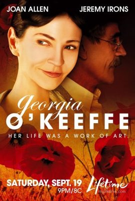 Georgia O'Keeffe movie poster (2009) metal framed poster