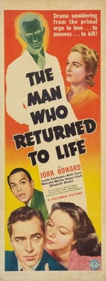 The Man Who Returned to Life movie poster (1942) poster
