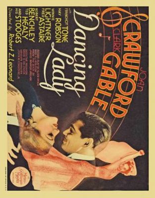 Dancing Lady movie poster (1933) Stickers MOV_31e53c48