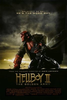 Hellboy II: The Golden Army movie poster (2008) Mouse Pad MOV_31e99993