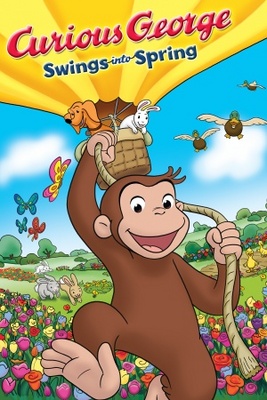 Curious George Swings Into Spring movie poster (2013) puzzle MOV_31eb06ff