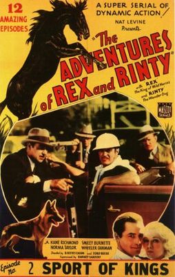 The Adventures of Rex and Rinty movie poster (1935) wood print