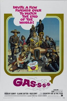 Gas! -Or- It Became Necessary to Destroy the World in Order to Save It. movie poster (1971) Stickers MOV_32064ef4