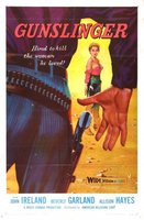 Gunslinger movie poster (1956) Longsleeve T-shirt #631936