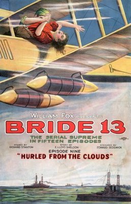 Bride 13 movie poster (1920) wooden framed poster