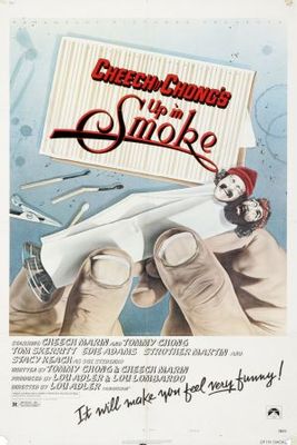 Up in Smoke movie poster (1978) canvas poster