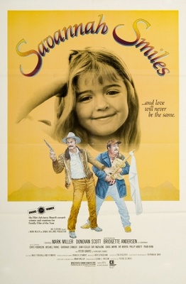 Savannah Smiles movie poster (1982) metal framed poster