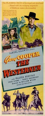 The Westerner movie poster (1940) t-shirt