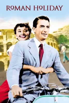 Roman Holiday movie poster (1953) poster with hanger