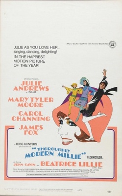 Thoroughly Modern Millie movie poster (1967) canvas poster