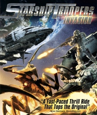 Starship Troopers: Invasion movie poster (2012) mouse pad