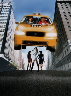 Taxi movie poster (2004) wood print