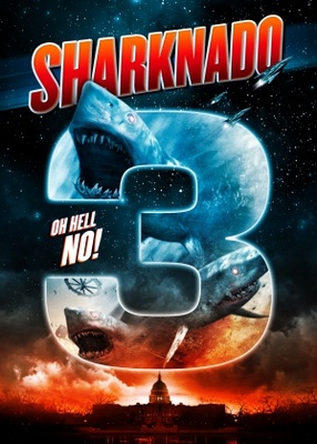 Sharknado 3 movie poster (2015) t-shirt