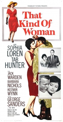 That Kind of Woman movie poster (1959) wood print