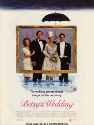 Betsy's Wedding movie poster (1990) poster with hanger