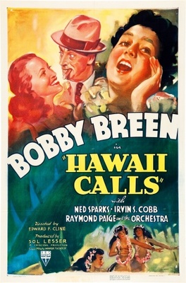 Hawaii Calls movie poster (1938) wooden framed poster