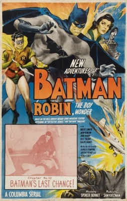 Batman and Robin movie poster (1949) Stickers MOV_32afb6a7