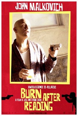 Burn After Reading movie poster (2008) puzzle MOV_32b0e467