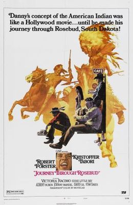 Journey Through Rosebud movie poster (1972) canvas poster