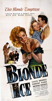 Blonde Ice movie poster (1948) pillow