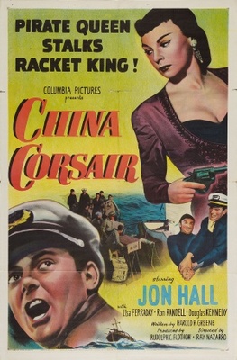 China Corsair movie poster (1951) tote bag