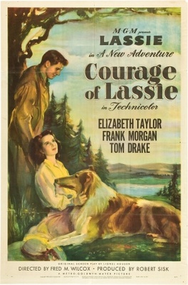 Courage of Lassie movie poster (1946) poster with hanger