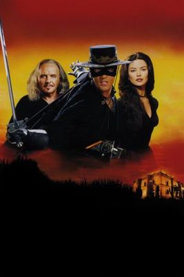 The Mask Of Zorro movie poster (1998) canvas poster