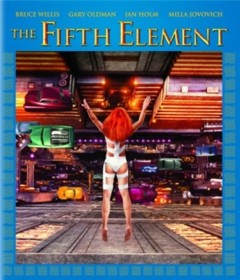 The Fifth Element movie poster (1997) canvas poster