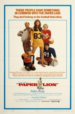 Paper Lion movie poster (1968) pillow