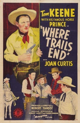 Where Trails End movie poster (1942) Poster MOV_3313bbbd