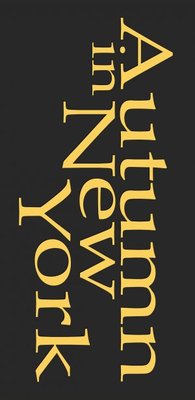Autumn in New York movie poster (2000) Longsleeve T-shirt