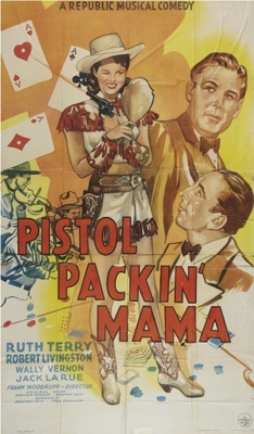 Pistol Packin' Mama movie poster (1943) wood print
