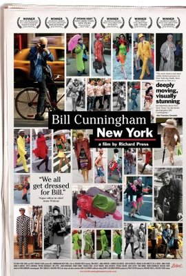 Bill Cunningham New York movie poster (2010) wood print