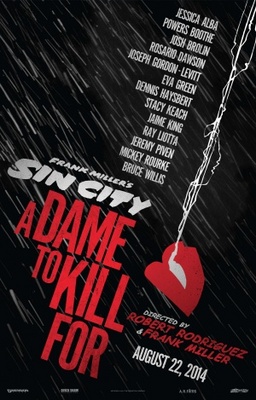 Sin City: A Dame to Kill For movie poster (2014) pillow