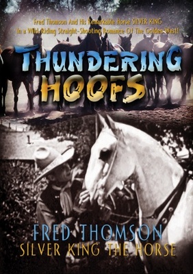 Thundering Hoofs movie poster (1924) Stickers MOV_33479ddc