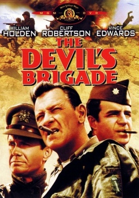 The Devil's Brigade movie poster (1968) poster with hanger