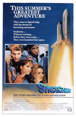 SpaceCamp movie poster (1986) wooden framed poster