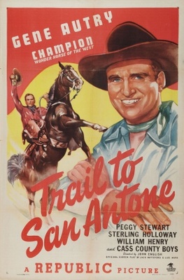 Trail to San Antone movie poster (1947) mouse pad