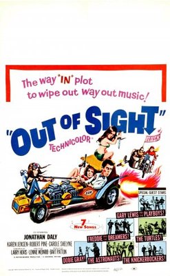 Out of Sight movie poster (1966) wood print