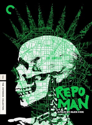 Repo Man movie poster (1984) canvas poster
