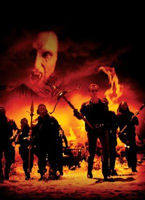 Vampires movie poster (1998) wood print