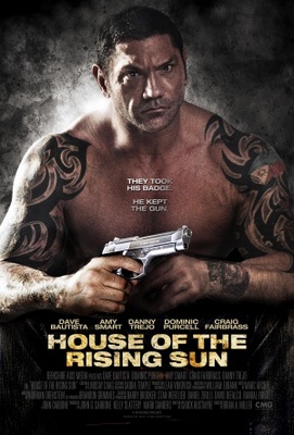 House of the Rising Sun movie poster (2011) wood print