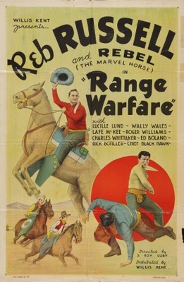 Range Warfare movie poster (1934) Stickers MOV_33a8f221
