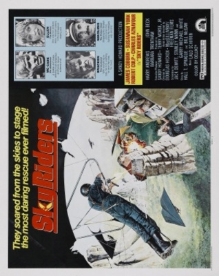 Sky Riders movie poster (1976) poster with hanger