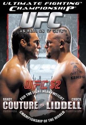 UFC 52: Couture vs. Liddell 2 movie poster (2005) wooden framed poster